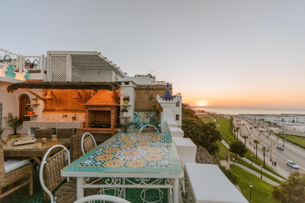 Riad Villa With Mediterranean Sea Views Of Spain And Gibraltar タンジェ エクステリア 写真