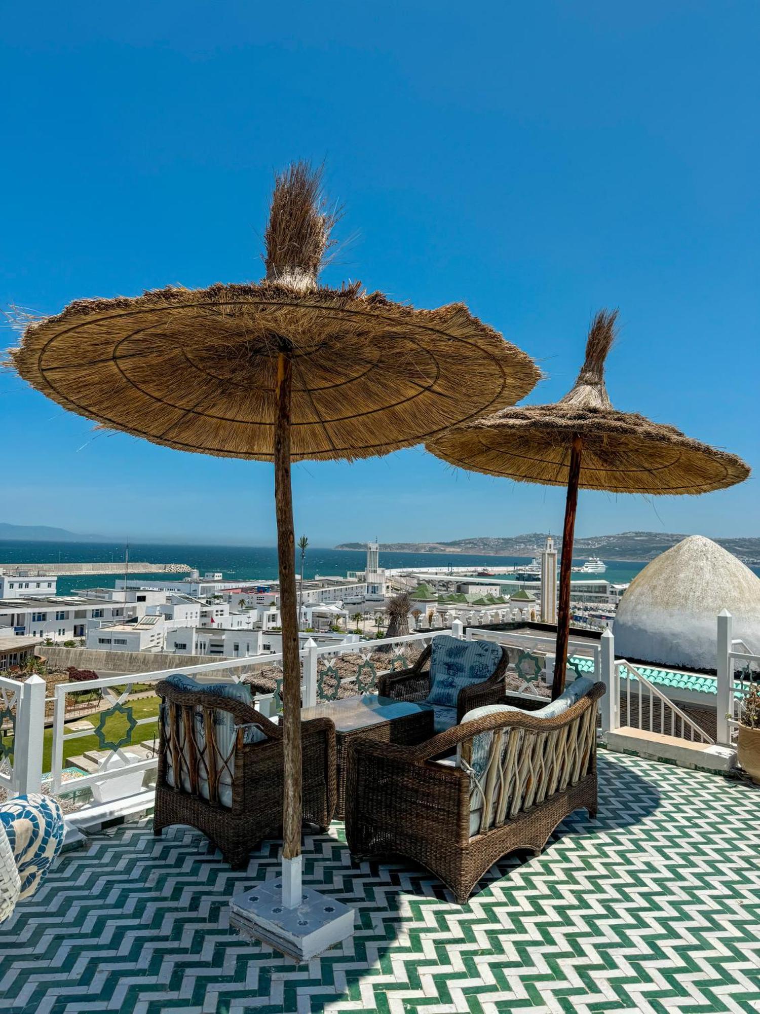 Riad Villa With Mediterranean Sea Views Of Spain And Gibraltar タンジェ エクステリア 写真